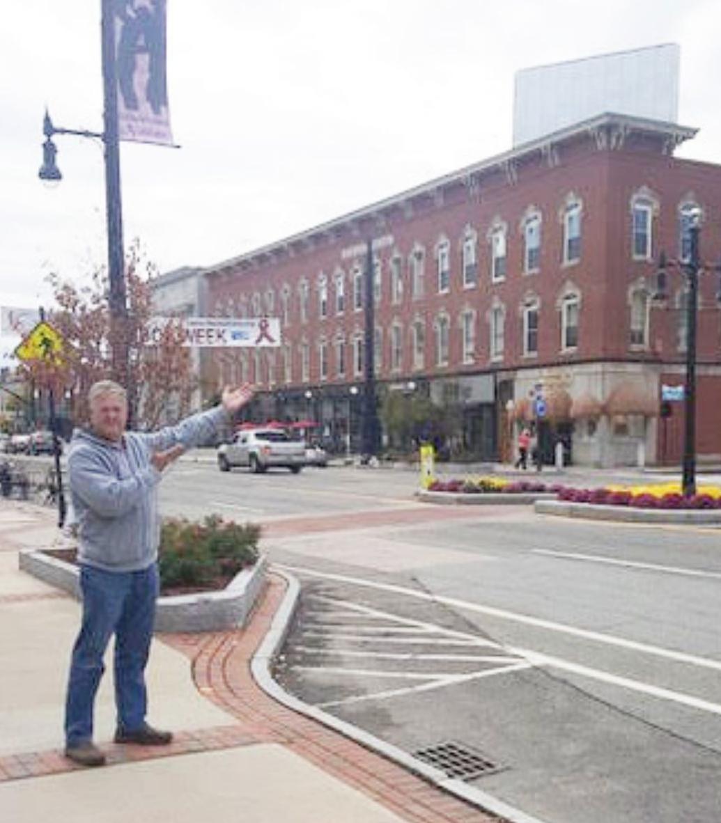 Trump sign removed